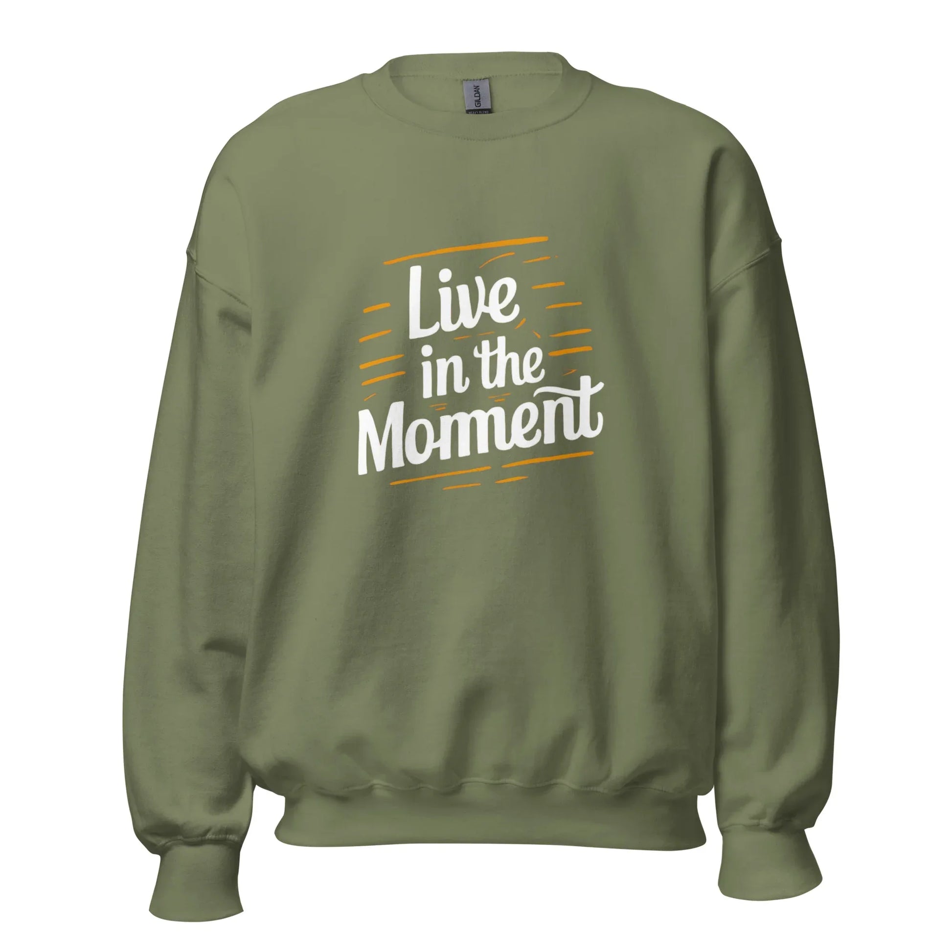 Unisex | Live In The Moment Sweatshirt - AwRans Clothing