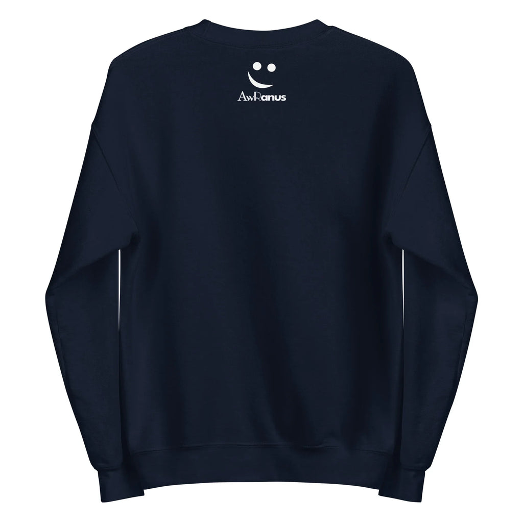 Unisex | Stay Cozy - Sweatshirt Sweatshirt AwRans Clothing unisex-crew-neck-sweatshirt-navy-back-6750e3562a7de