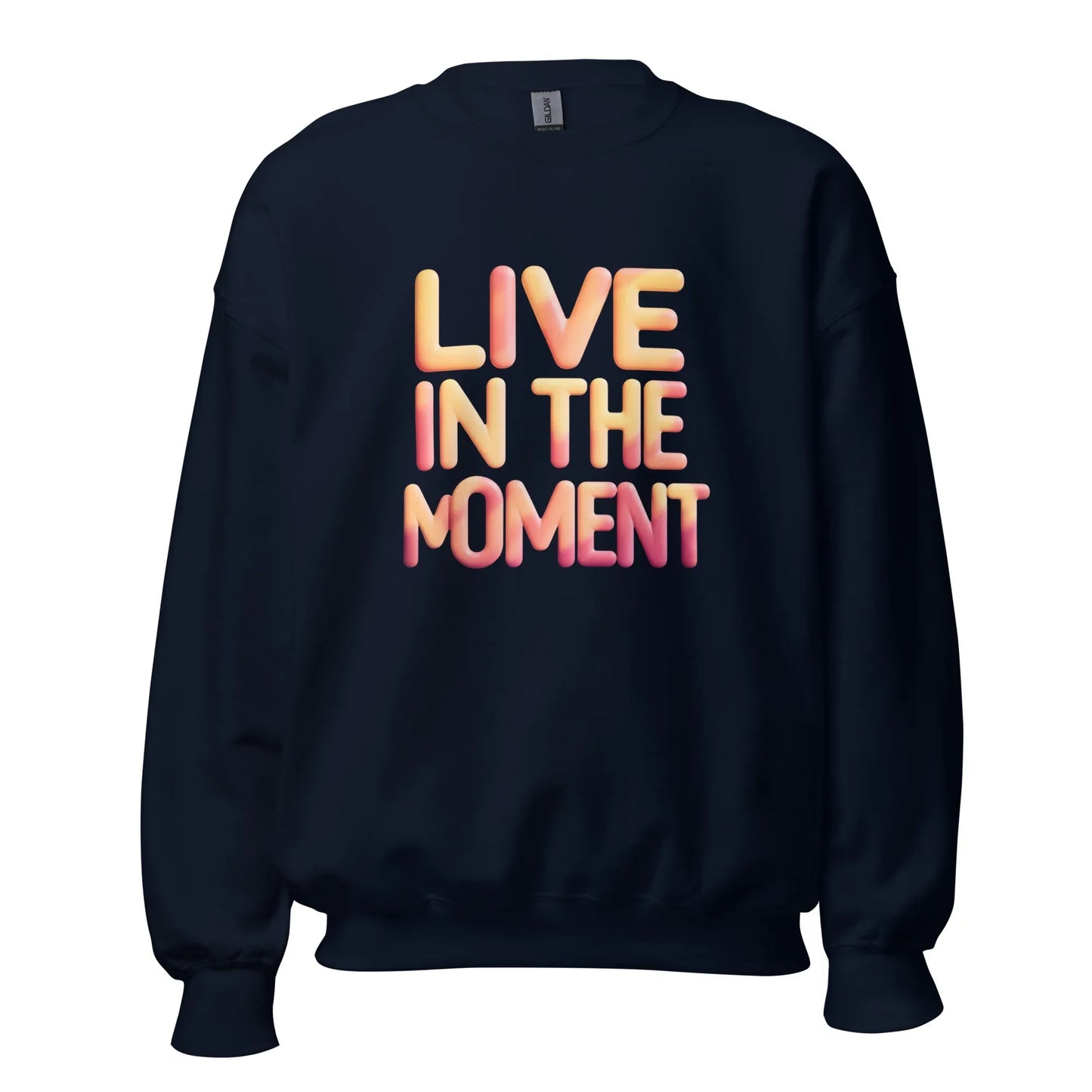 Unisex | Live In The Moment Sweatshirt - AwRans Clothing