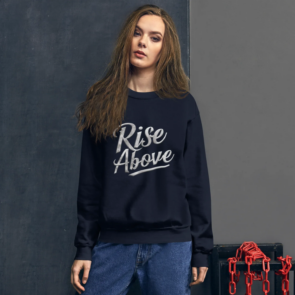 Unisex | Rise Above - Sweatshirt - AwRans Clothing