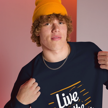 Unisex | Live In The Moment Sweatshirt - AwRans Clothing