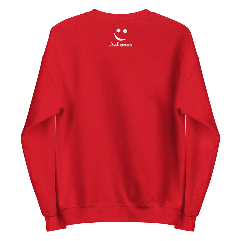 Unisex | Stay Cozy - Sweatshirt Sweatshirt AwRans Clothing unisex-crew-neck-sweatshirt-red-back-6750e35651624