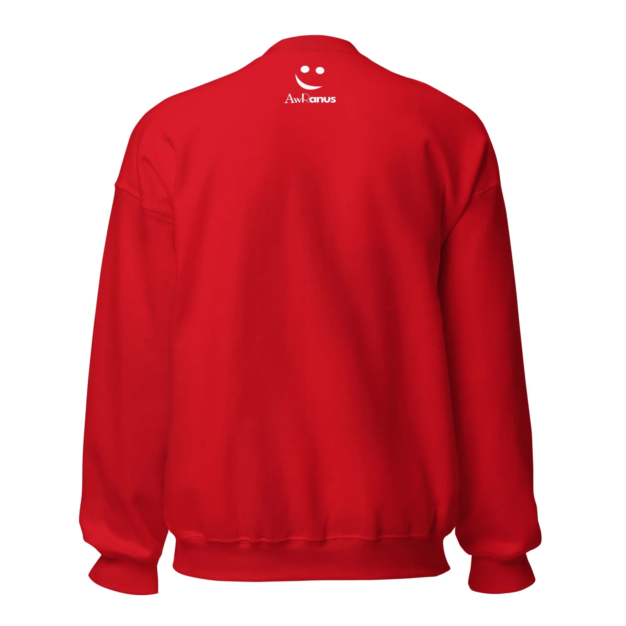 Unisex | Stay Cozy - Sweatshirt Sweatshirt AwRans Clothing unisex-crew-neck-sweatshirt-red-back-6750f9625bc24