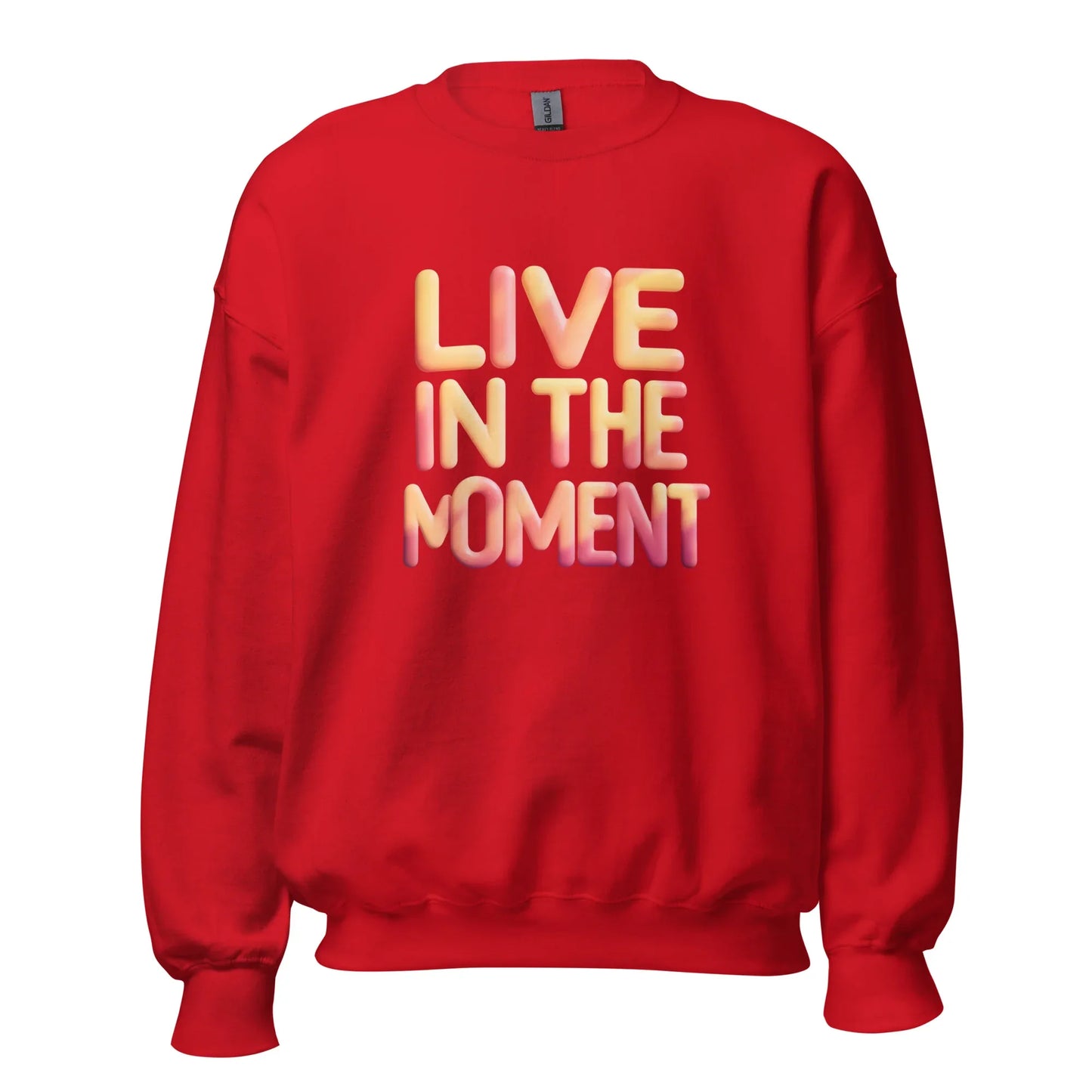 Unisex | Live In The Moment Sweatshirt - AwRans Clothing