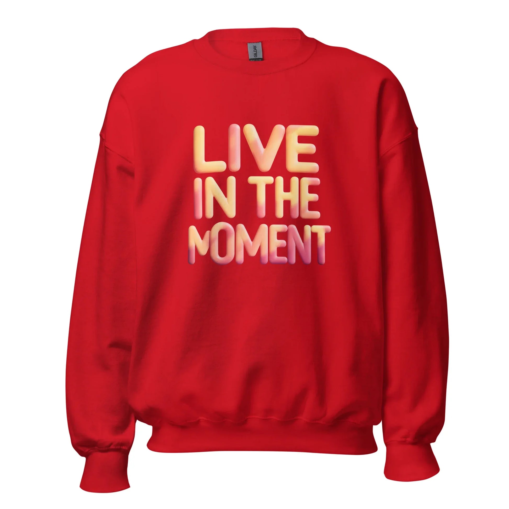 Unisex | Live In The Moment Sweatshirt - AwRans Clothing