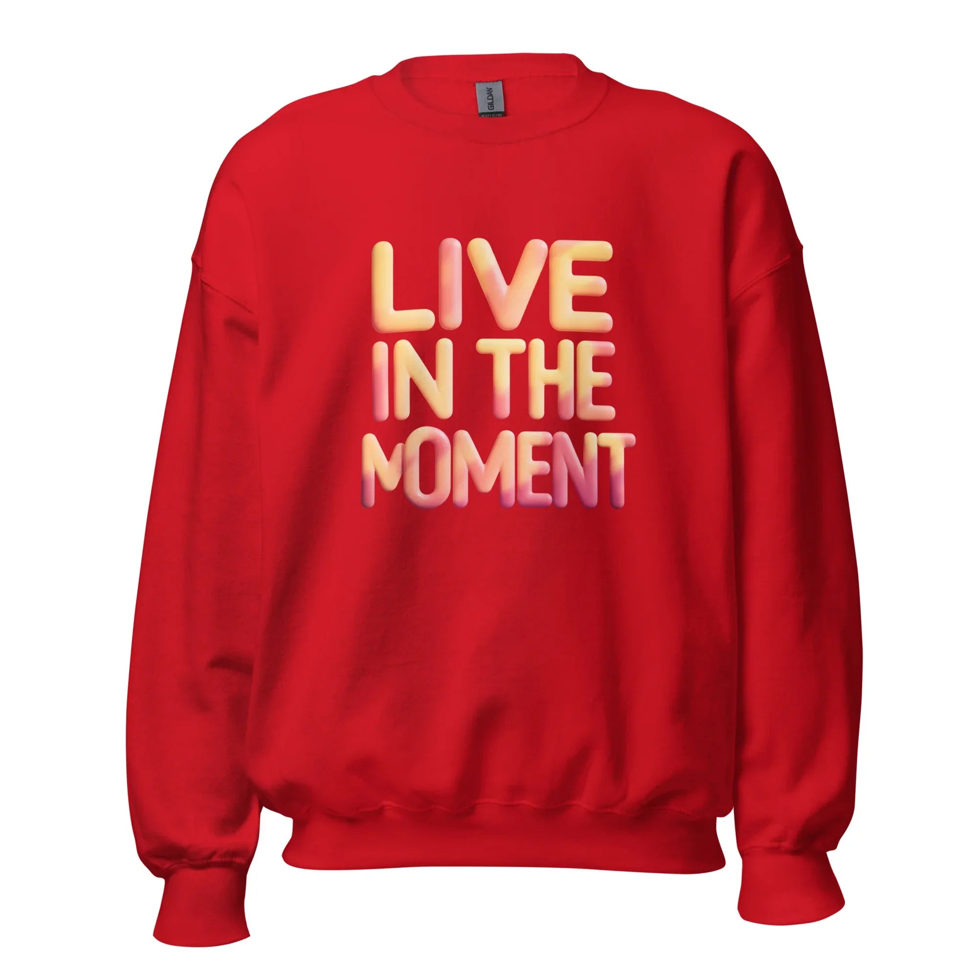 Unisex | Live In The Moment Sweatshirt - AwRans Clothing