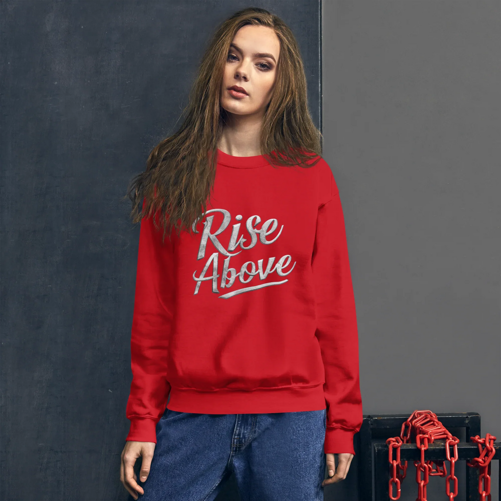 Unisex | Rise Above - Sweatshirt - AwRans Clothing