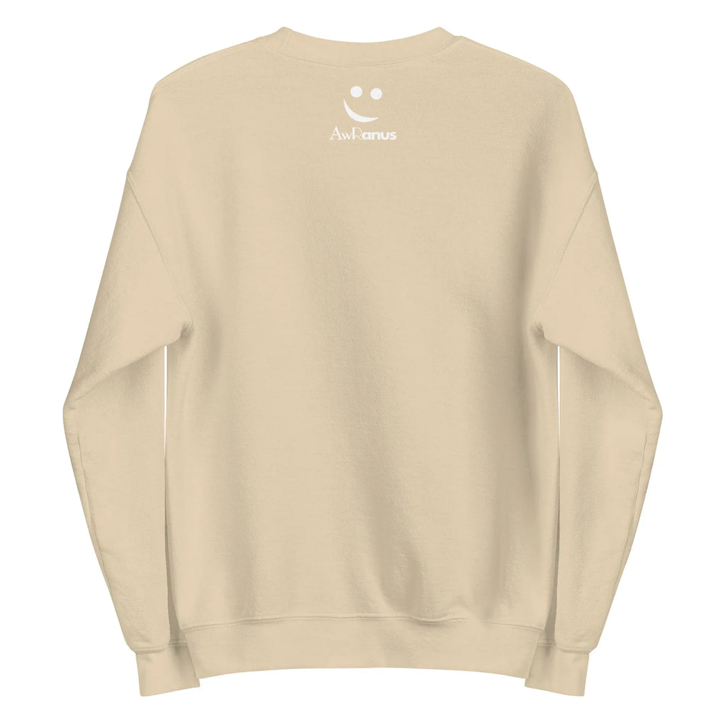 Unisex | Stay Cozy - Sweatshirt Sweatshirt AwRans Clothing unisex-crew-neck-sweatshirt-sand-back-6750e357266ed