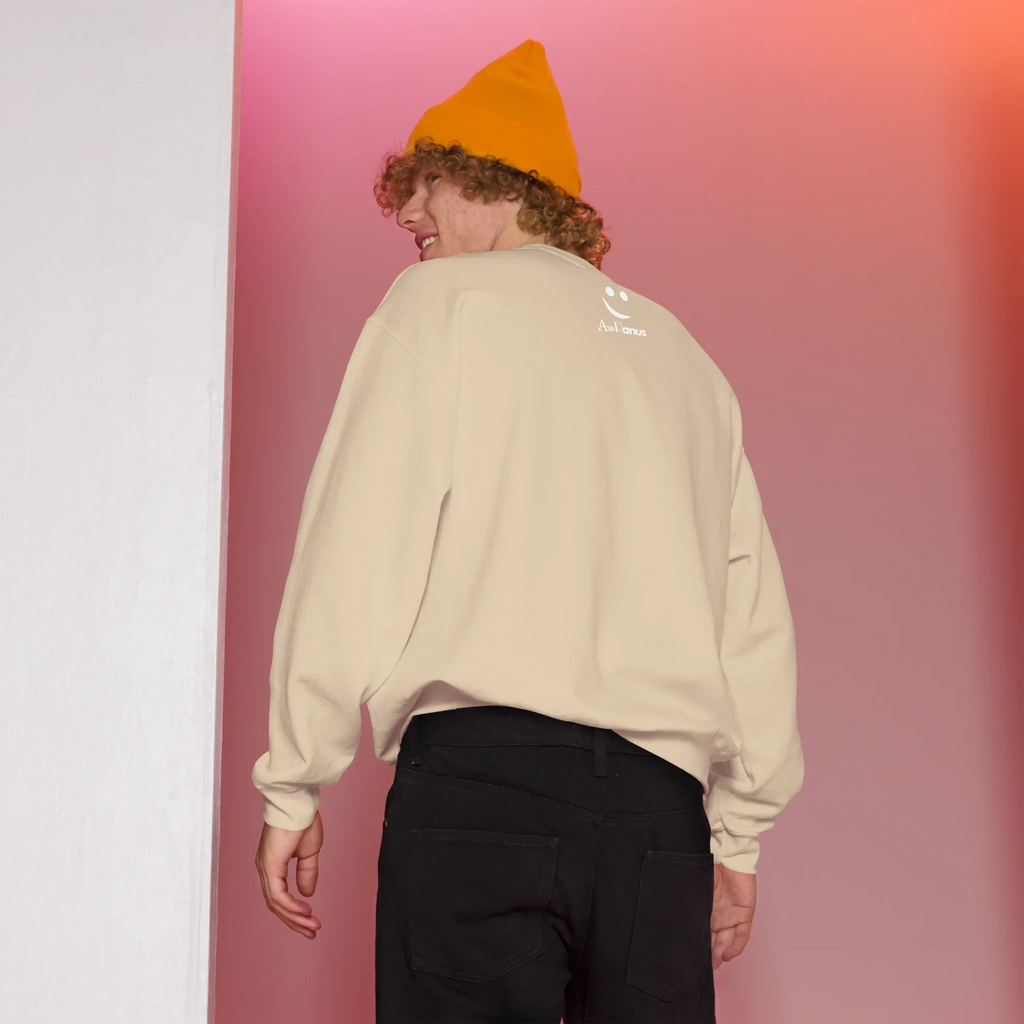 Unisex | Stay Cozy - Sweatshirt Sweatshirt AwRans Clothing unisex-crew-neck-sweatshirt-sand-back-67519332babfe