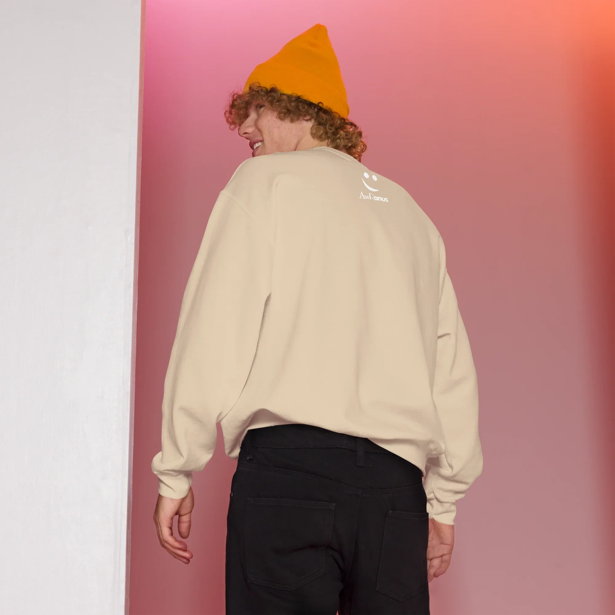 Unisex | Embrace The Journey - Sweatshirt Sweatshirt AwRans Clothing unisex-crew-neck-sweatshirt-sand-back-675198dbedda4