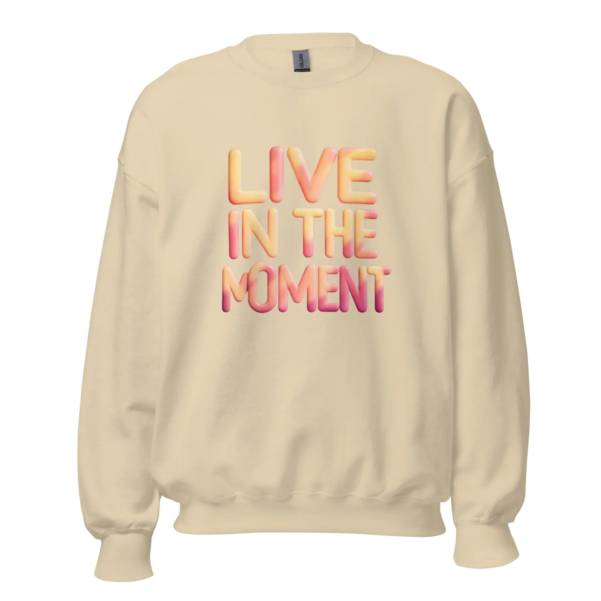 Unisex | Live In The Moment Sweatshirt - AwRans Clothing