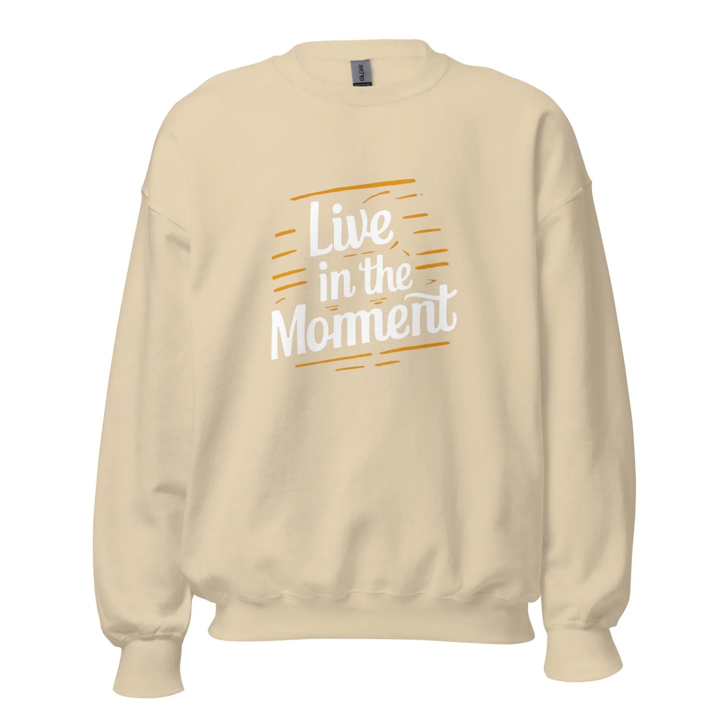 Unisex | Live In The Moment Sweatshirt - AwRans Clothing