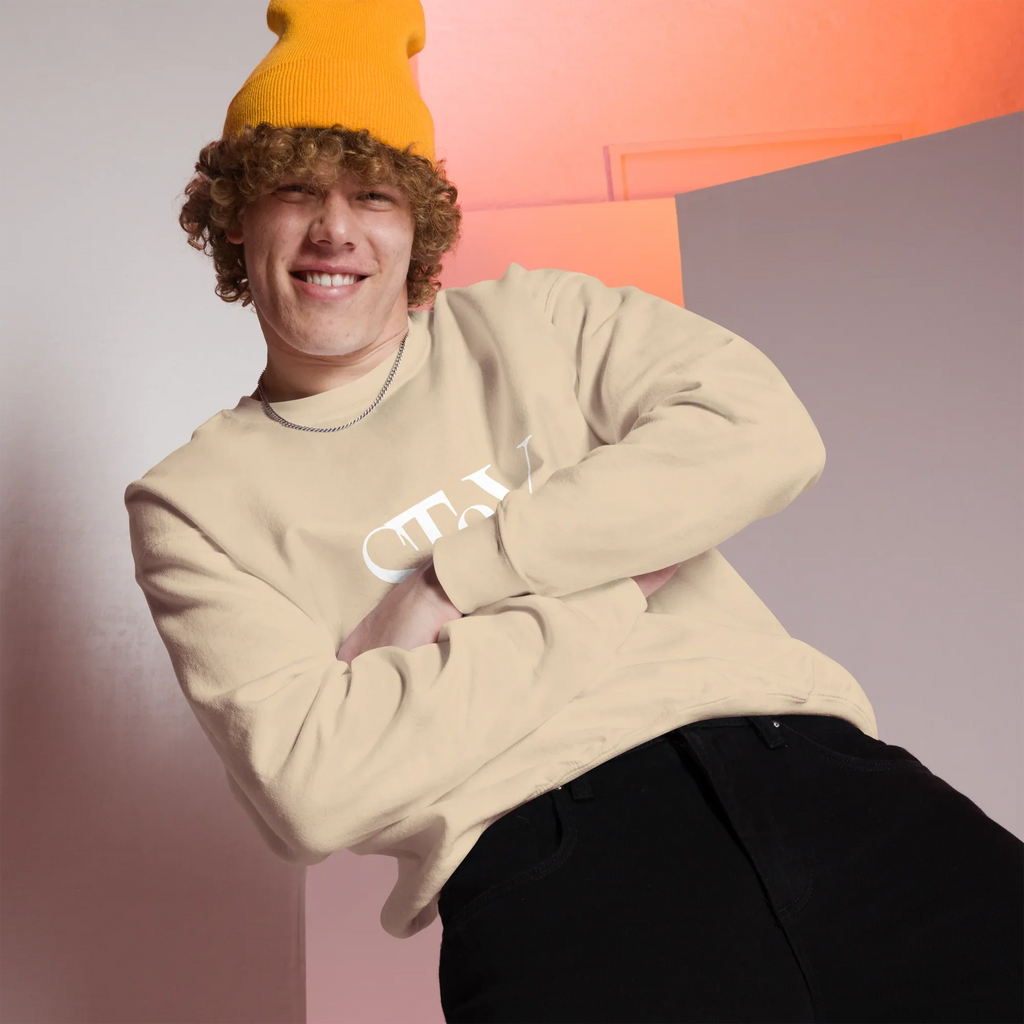 Unisex | Stay Cozy - Sweatshirt Sweatshirt AwRans Clothing unisex-crew-neck-sweatshirt-sand-front-6751933297440