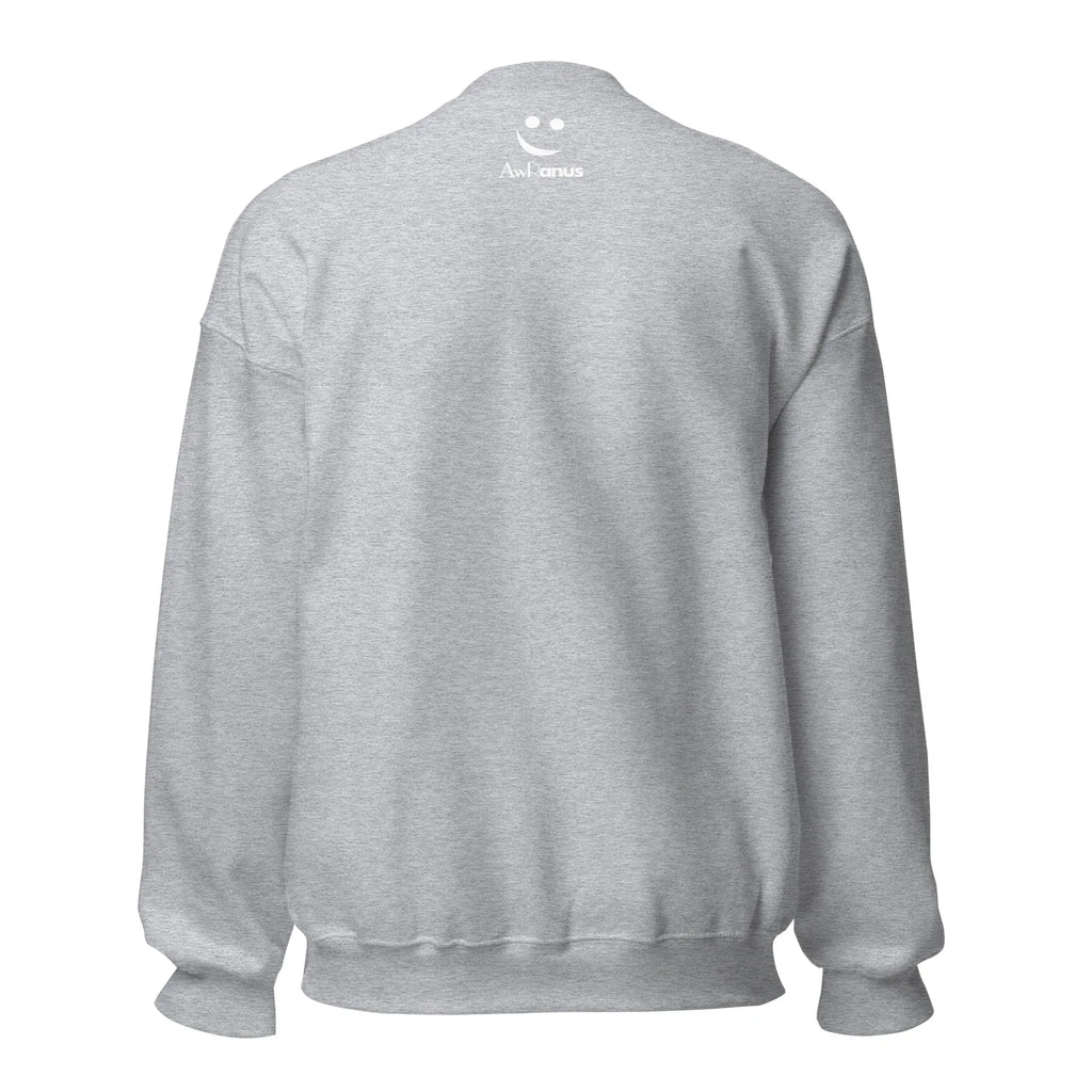 Unisex | Passion Fuels Purpose - Sweatshirt Sweatshirt AwRans Clothing unisex-crew-neck-sweatshirt-sport-grey-back-6750f13216b41