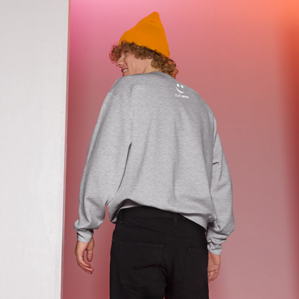 Unisex | Stay Cozy - Sweatshirt Sweatshirt AwRans Clothing unisex-crew-neck-sweatshirt-sport-grey-back-67519419a2544