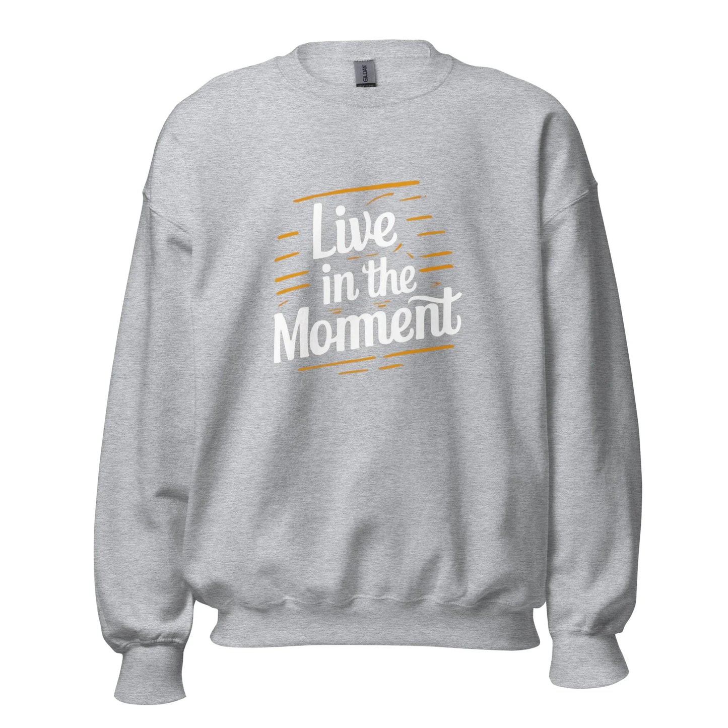 Unisex | Live In The Moment Sweatshirt - AwRans Clothing
