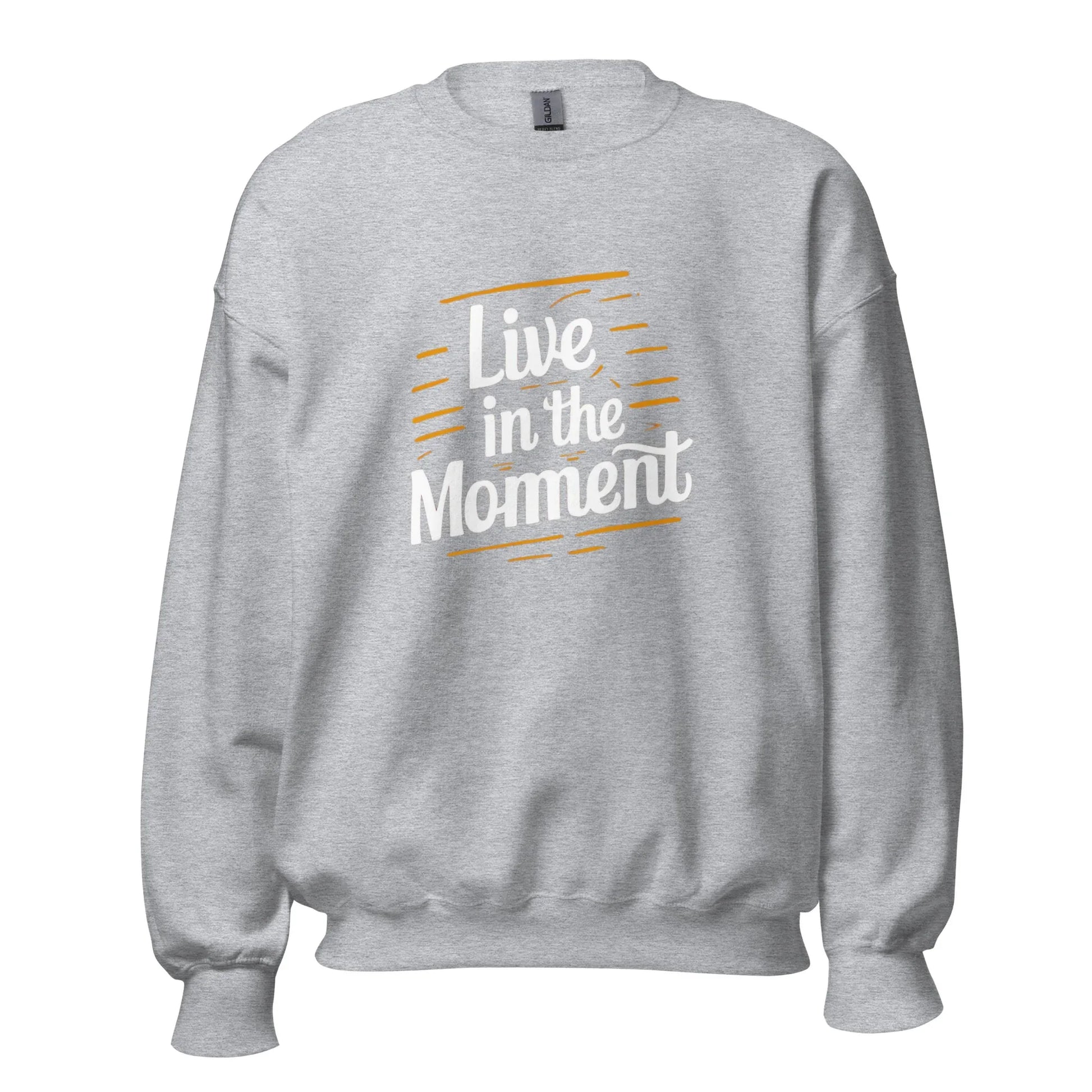 Unisex | Live In The Moment Sweatshirt - AwRans Clothing