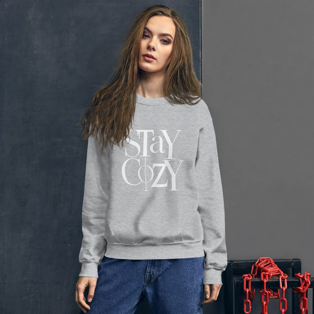 Unisex | Stay Cozy - Sweatshirt Sweatshirt AwRans Clothing unisex-crew-neck-sweatshirt-sport-grey-front-675193322e80d