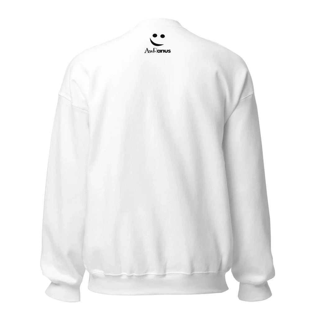 Unisex | Embrace The Journey - Sweatshirt Sweatshirt AwRans Clothing unisex-crew-neck-sweatshirt-white-back-6750f63f1d964