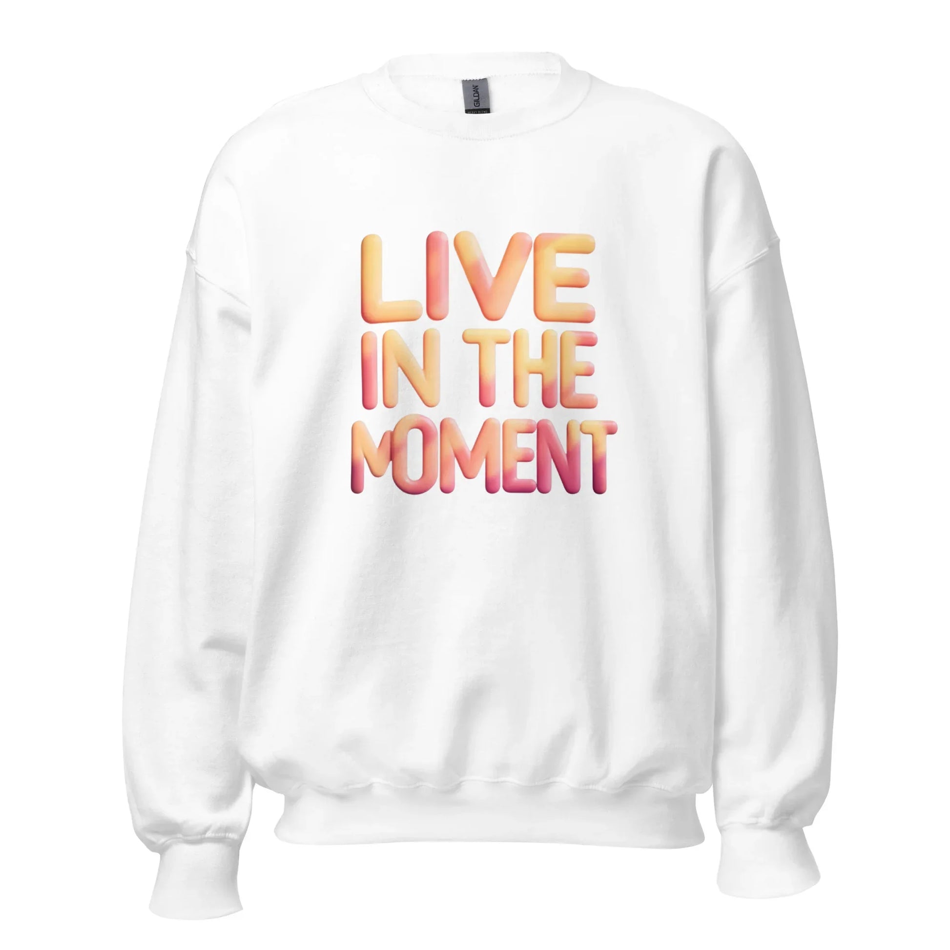 Unisex | Live In The Moment Sweatshirt - AwRans Clothing