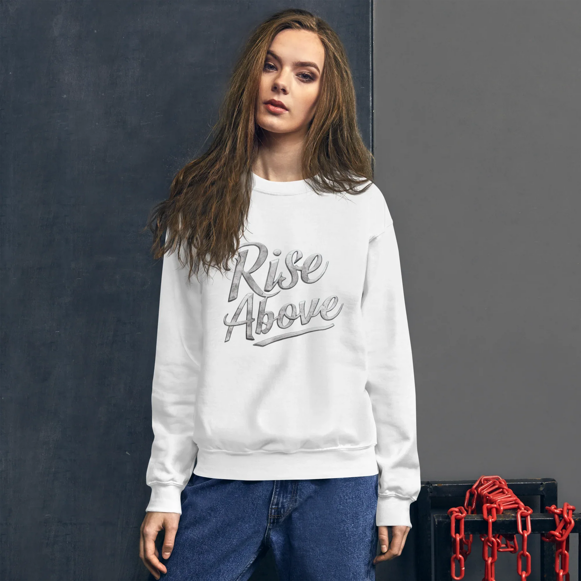 Unisex | Rise Above - Sweatshirt - AwRans Clothing