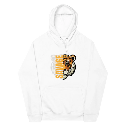 Unisex | Savage Tiger Raglan Hoodie - AwRans Clothing
