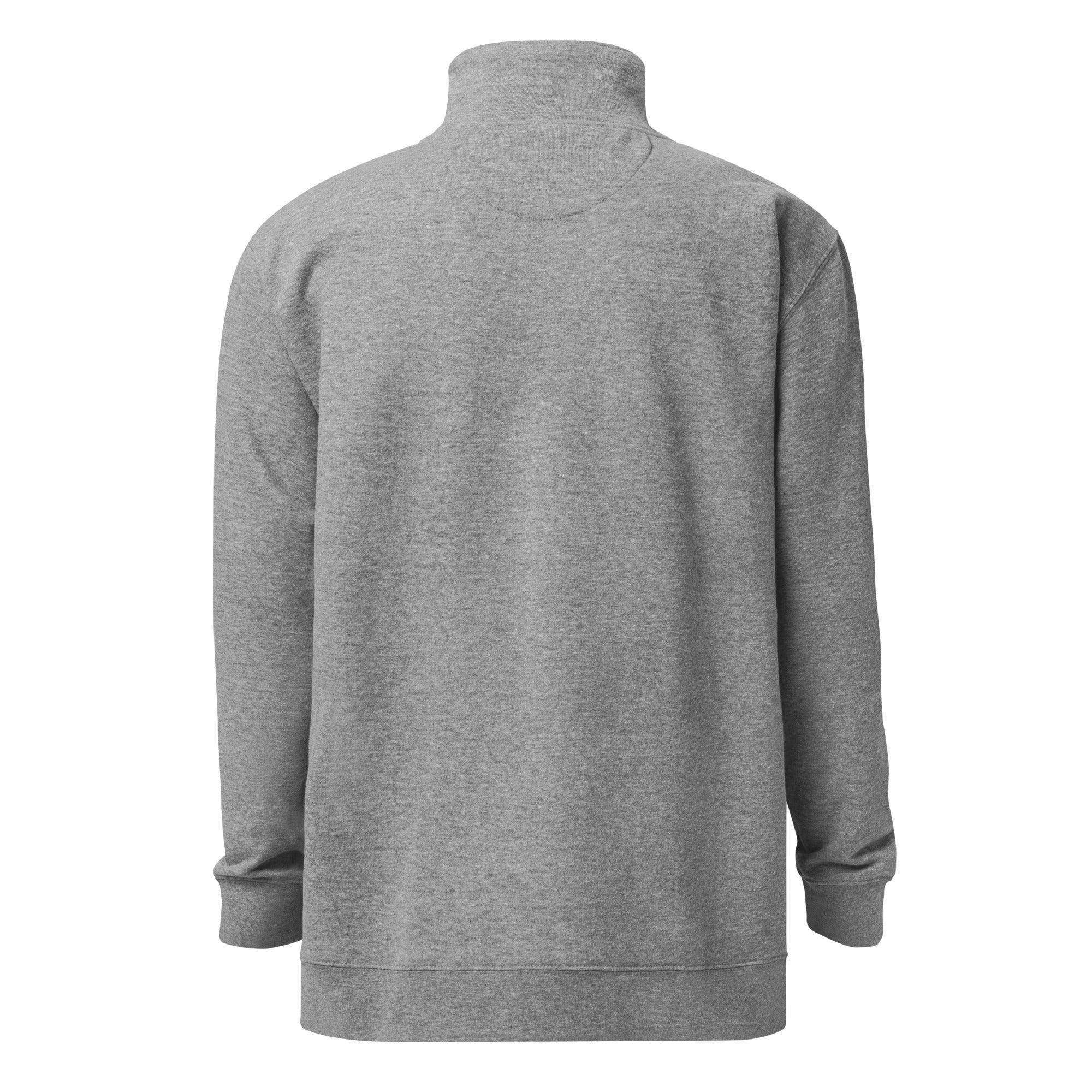 Unisex Fleece Pullover | AwRans pullover AwRans Clothing unisex-fleece-pullover-carbon-grey-back-678f54938174b