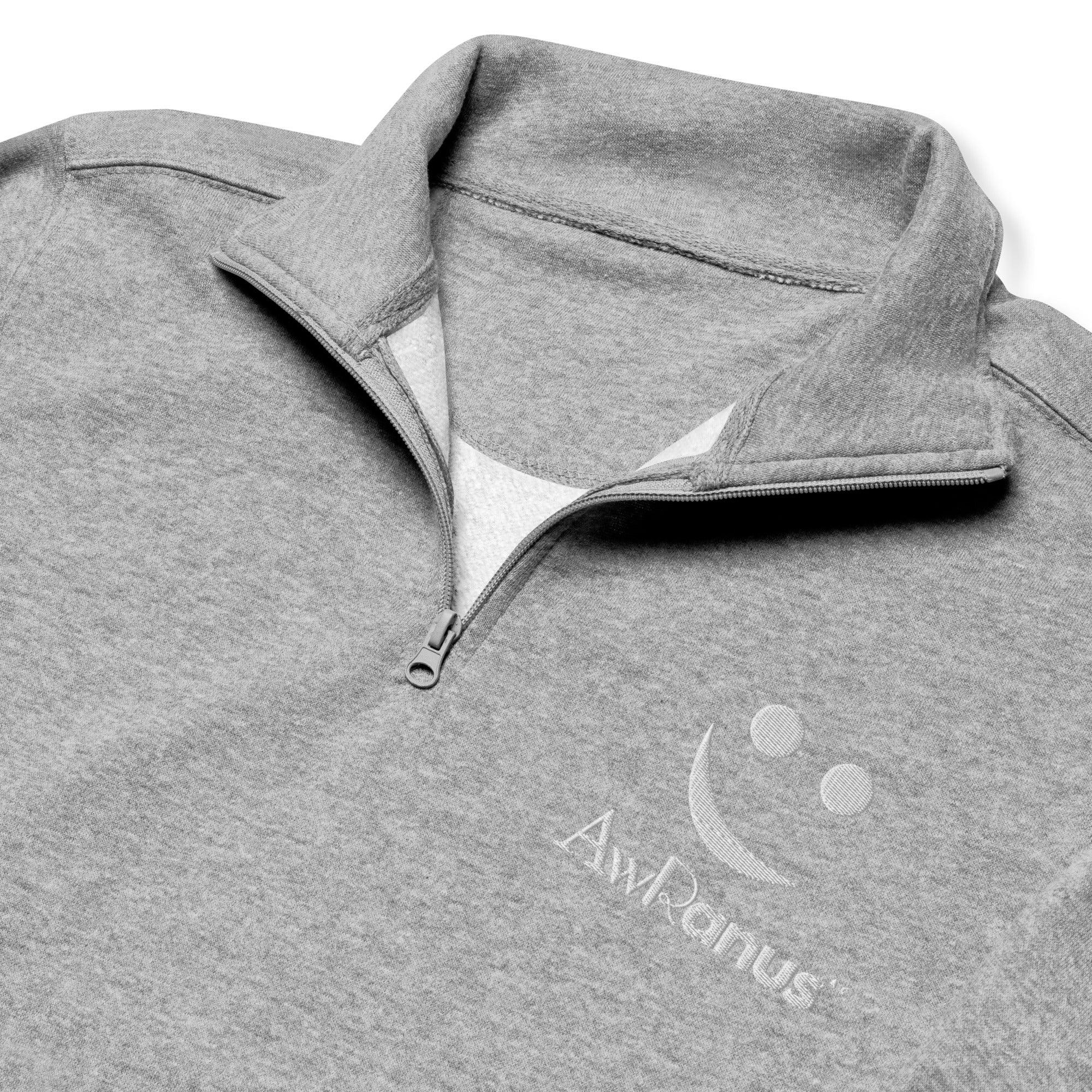 Unisex Fleece Pullover | AwRans pullover AwRans Clothing unisex-fleece-pullover-carbon-grey-product-details-678f54937fe91