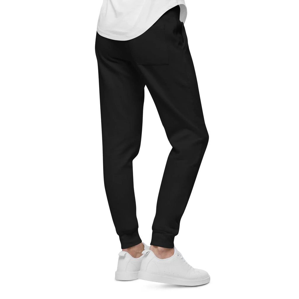AwRans | Premium Unisex Fleece Sweatpants fleece sweatpants AwRans Clothing unisex-fleece-sweatpants-black-back-688d5141942dc