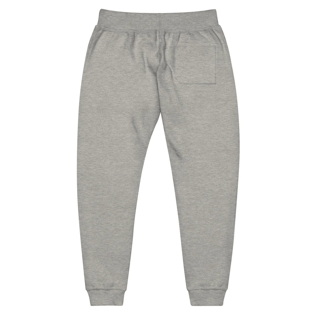 Unisex Fleece Sweatpants | AwRans sweatpants AwRans Clothing unisex-fleece-sweatpants-carbon-grey-back-678f669706897