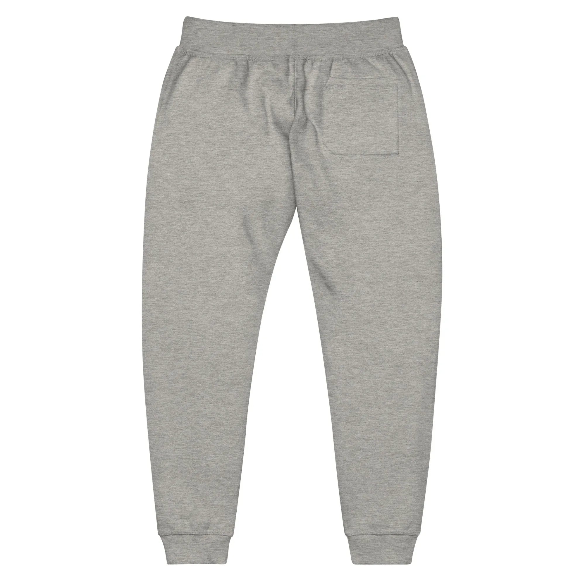 AwRans | Premium Unisex Fleece Sweatpants fleece sweatpants AwRans Clothing unisex-fleece-sweatpants-carbon-grey-back-688d5141954b8