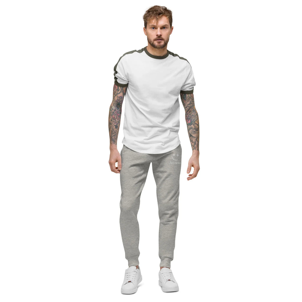 AwRans | Premium Unisex Fleece Sweatpants fleece sweatpants AwRans Clothing unisex-fleece-sweatpants-carbon-grey-front-688d5141925bf