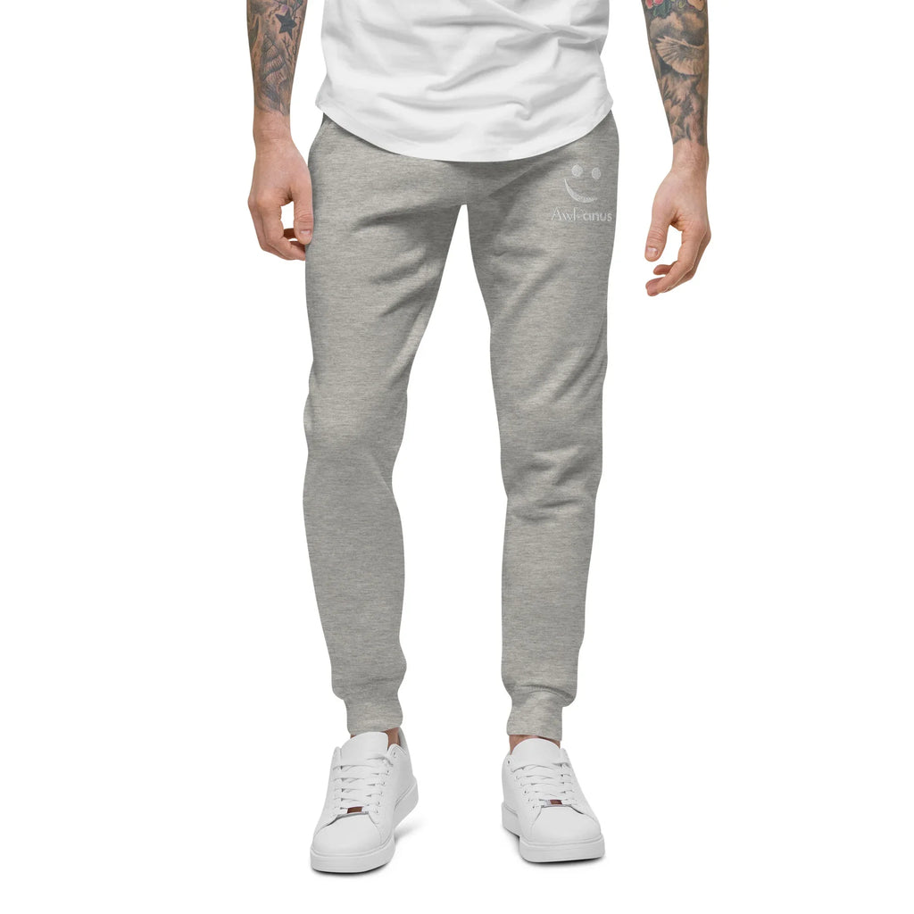 AwRans | Premium Unisex Fleece Sweatpants fleece sweatpants AwRans Clothing unisex-fleece-sweatpants-carbon-grey-front-688d514192634
