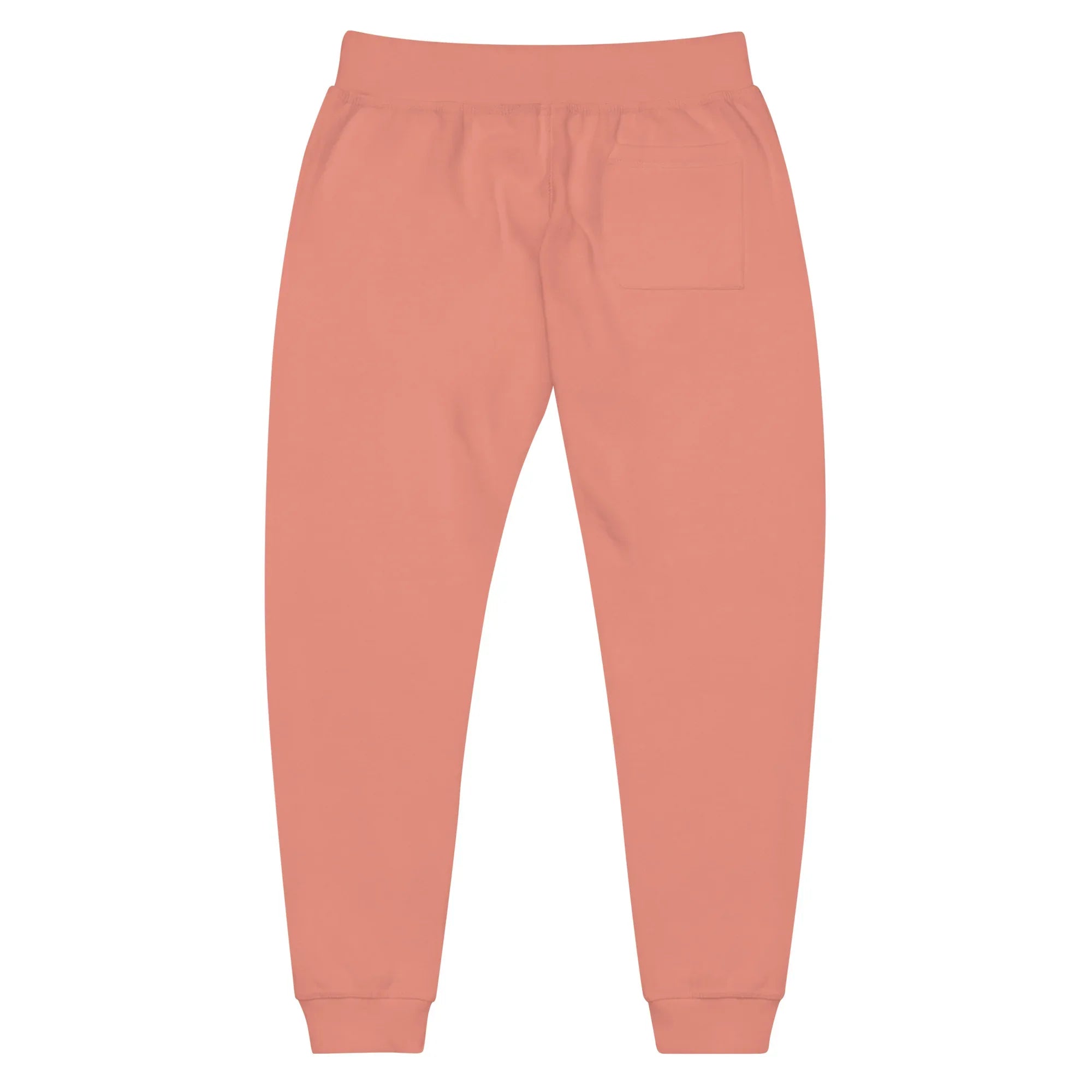 Unisex Fleece Sweatpants | AwRans sweatpants AwRans Clothing unisex-fleece-sweatpants-dusty-rose-back-678f6697066af