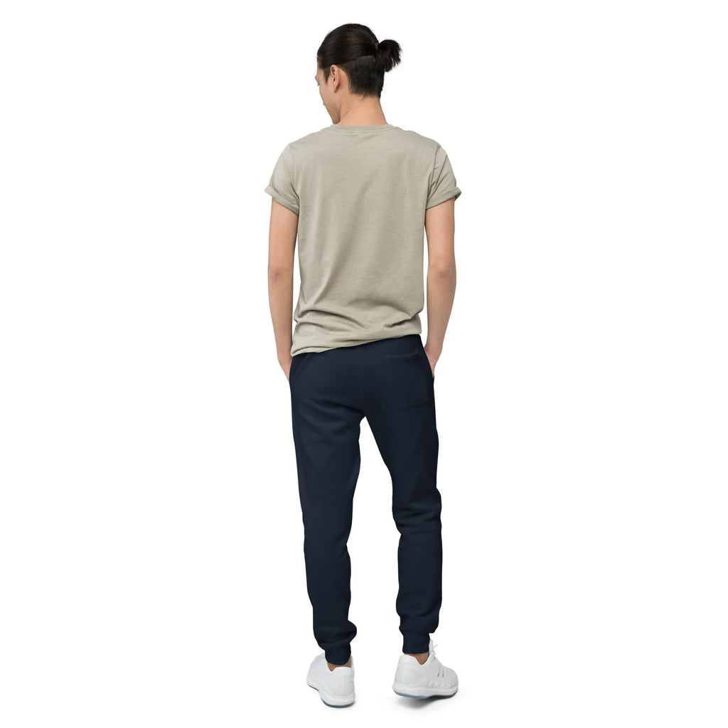 AwRans | Premium Unisex Fleece Sweatpants fleece sweatpants AwRans Clothing unisex-fleece-sweatpants-navy-blazer-back-688d5141940a8
