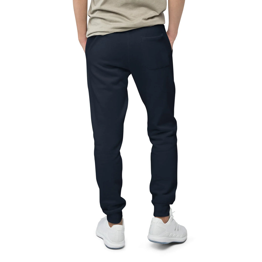 AwRans | Premium Unisex Fleece Sweatpants fleece sweatpants AwRans Clothing unisex-fleece-sweatpants-navy-blazer-back-688d51419419b