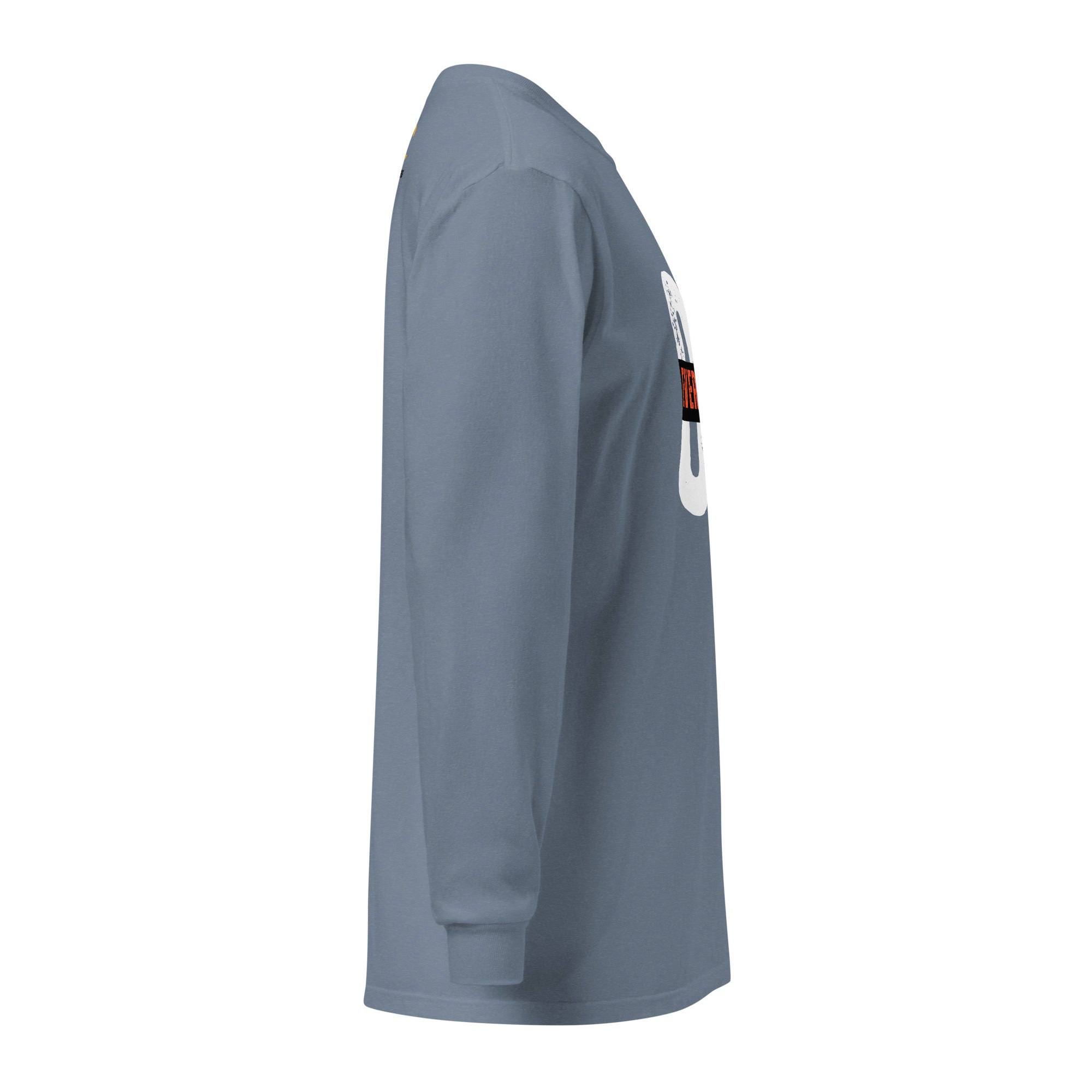 Unisex Garment-dyed heavyweight long-sleeve shirt | Everything Will Be Ok long-sleeve shirt AwRans Clothing unisex-garment-dyed-heavyweight-long-sleeve-shirt-blue-jean-right-67eab378d3a0b