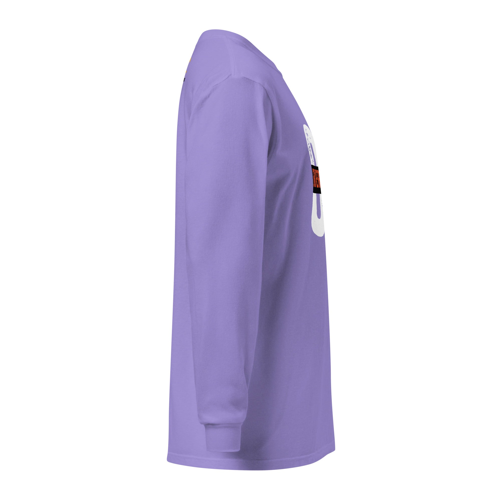 Unisex Garment-dyed heavyweight long-sleeve shirt | Everything Will Be Ok long-sleeve shirt AwRans Clothing unisex-garment-dyed-heavyweight-long-sleeve-shirt-violet-right-67eab379070ae