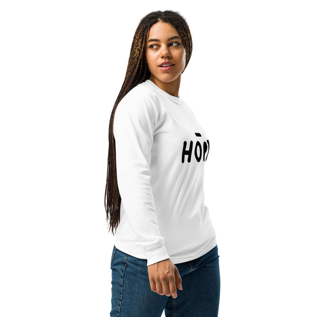 Unisex Garment-dyed heavyweight long-sleeve shirt | Hope long-sleeve shirt AwRans Clothing unisex-garment-dyed-heavyweight-long-sleeve-shirt-white-right-67f0437888ec6