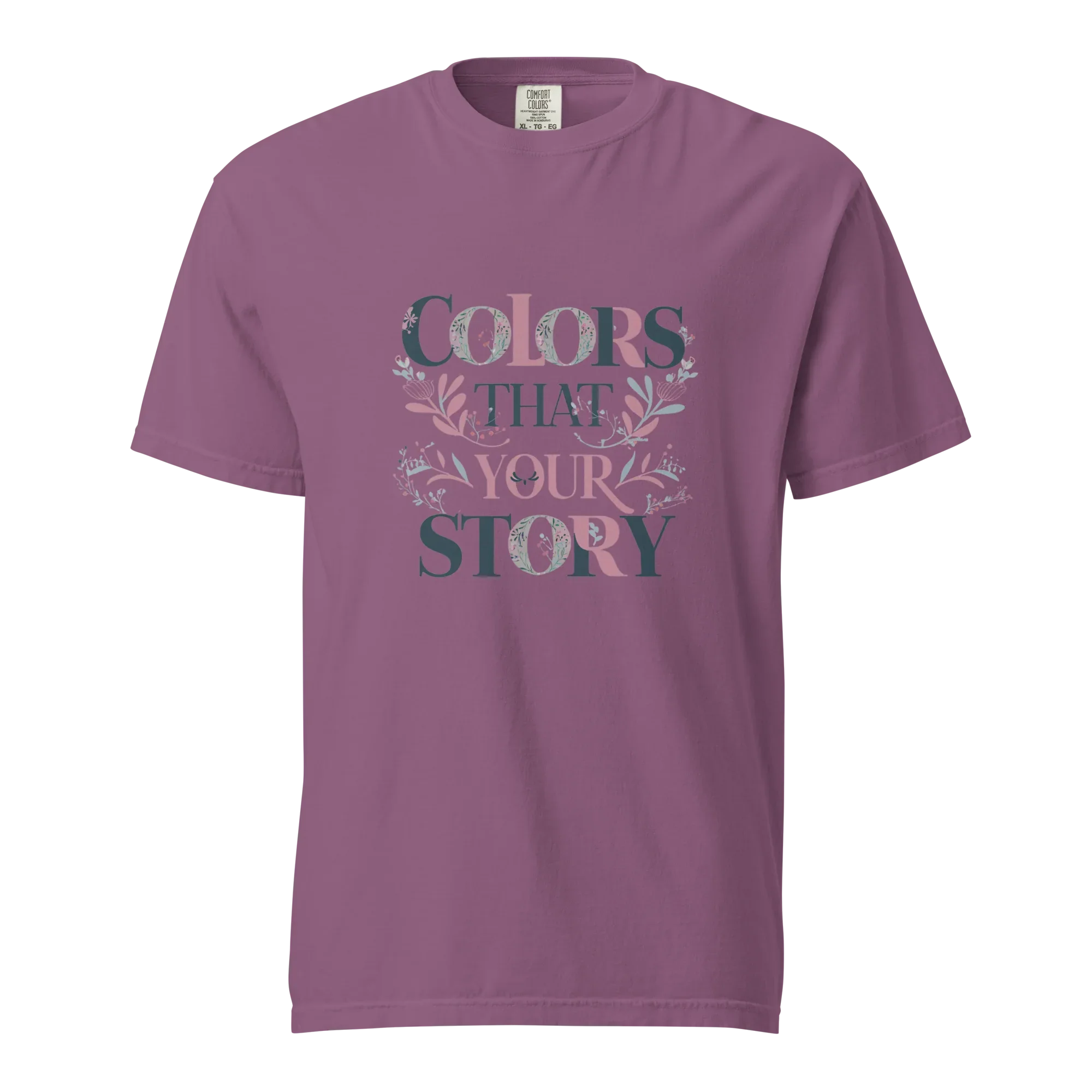 Unisex garment-dyed heavyweight t-shirt | Colors That Your Story - AwRans Clothing