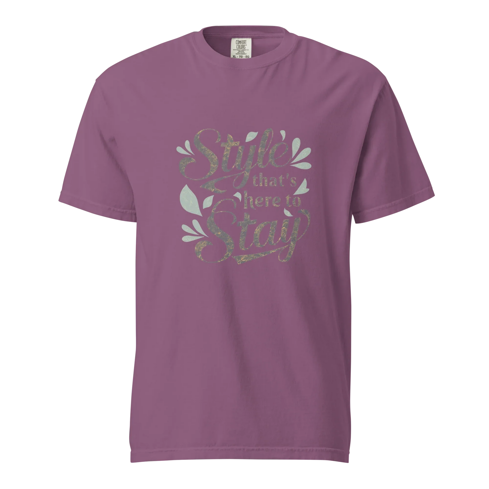 Unisex garment-dyed heavyweight t-shirt | Style That's Here To Stay - AwRans Clothing