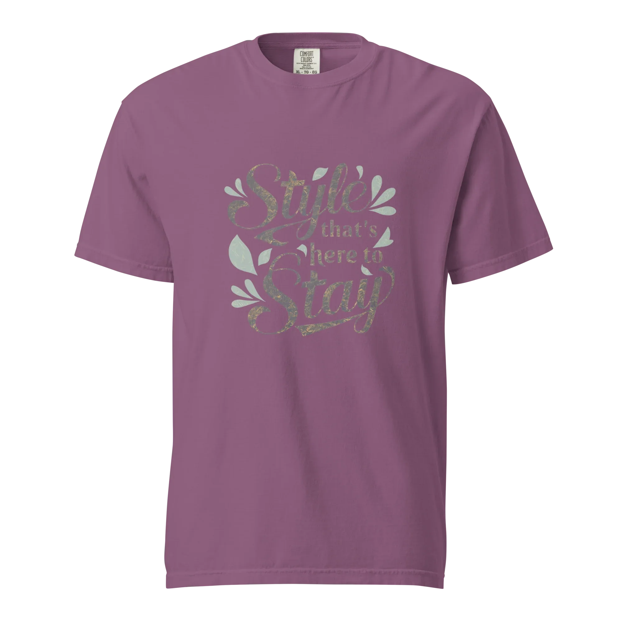 Unisex garment-dyed heavyweight t-shirt | Style That's Here To Stay - AwRans Clothing