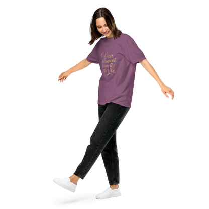 Unisex garment-dyed heavyweight t-shirt | Wear The Moment Own The Vibe - AwRans Clothing