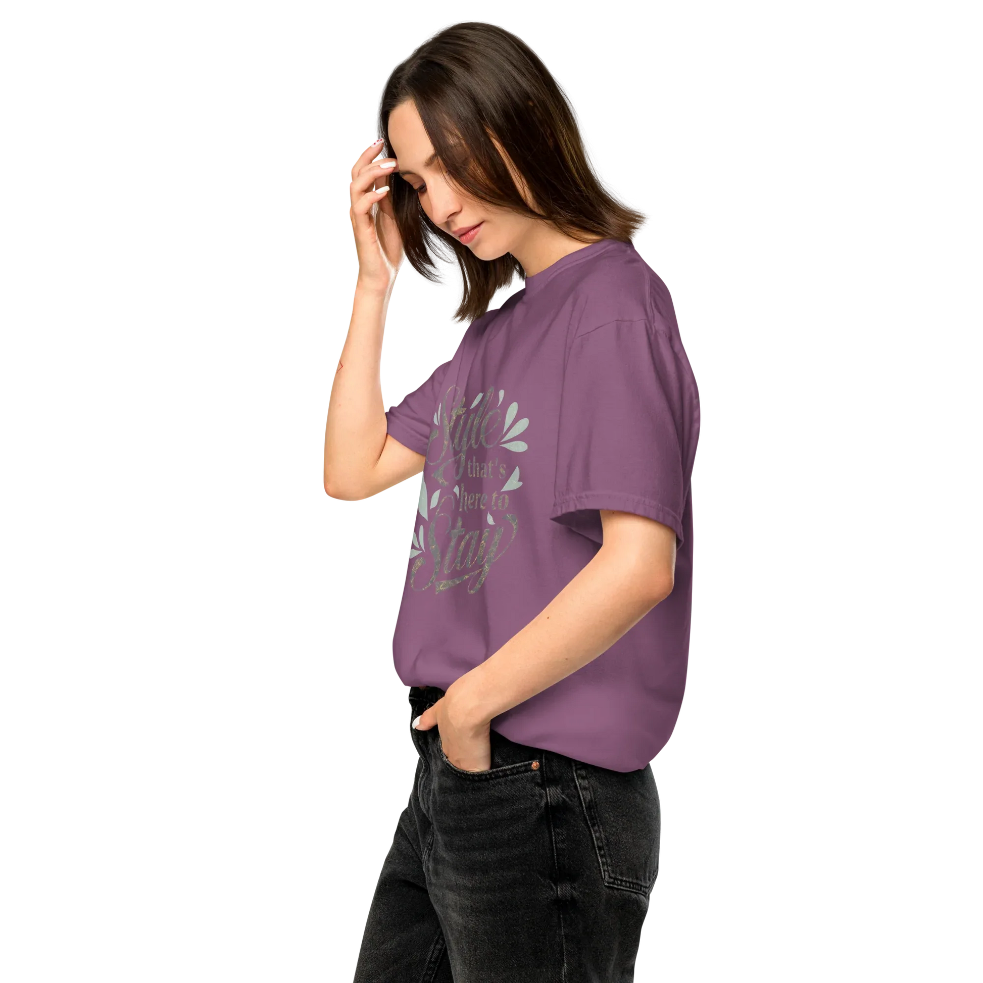 Unisex garment-dyed heavyweight t-shirt | Style That's Here To Stay - AwRans Clothing