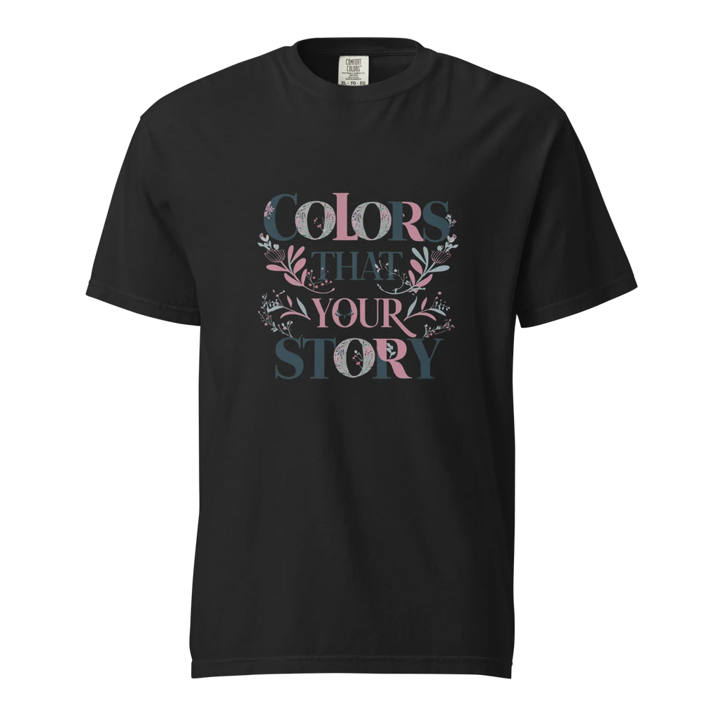Unisex garment-dyed heavyweight t-shirt | Colors That Your Story - AwRans Clothing