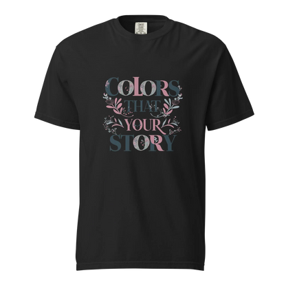 Unisex garment-dyed heavyweight t-shirt | Colors That Your Story - AwRans Clothing