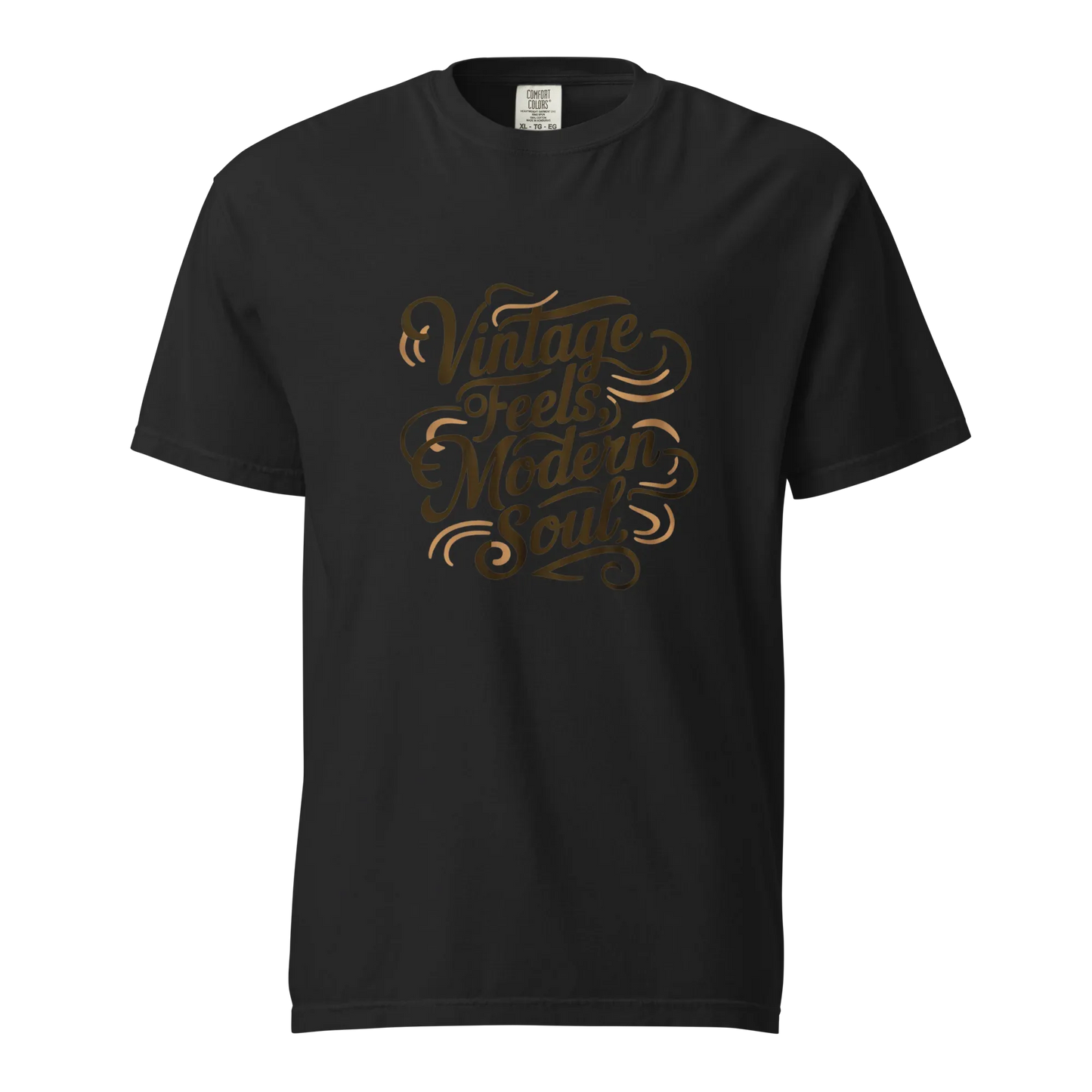 Unisex garment-dyed heavyweight t-shirt | Vintage Feels,Modern Soul - AwRans Clothing