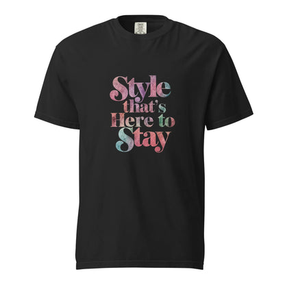 Unisex garment-dyed heavyweight t-shirt | Style That's Here To Stay - AwRans Clothing