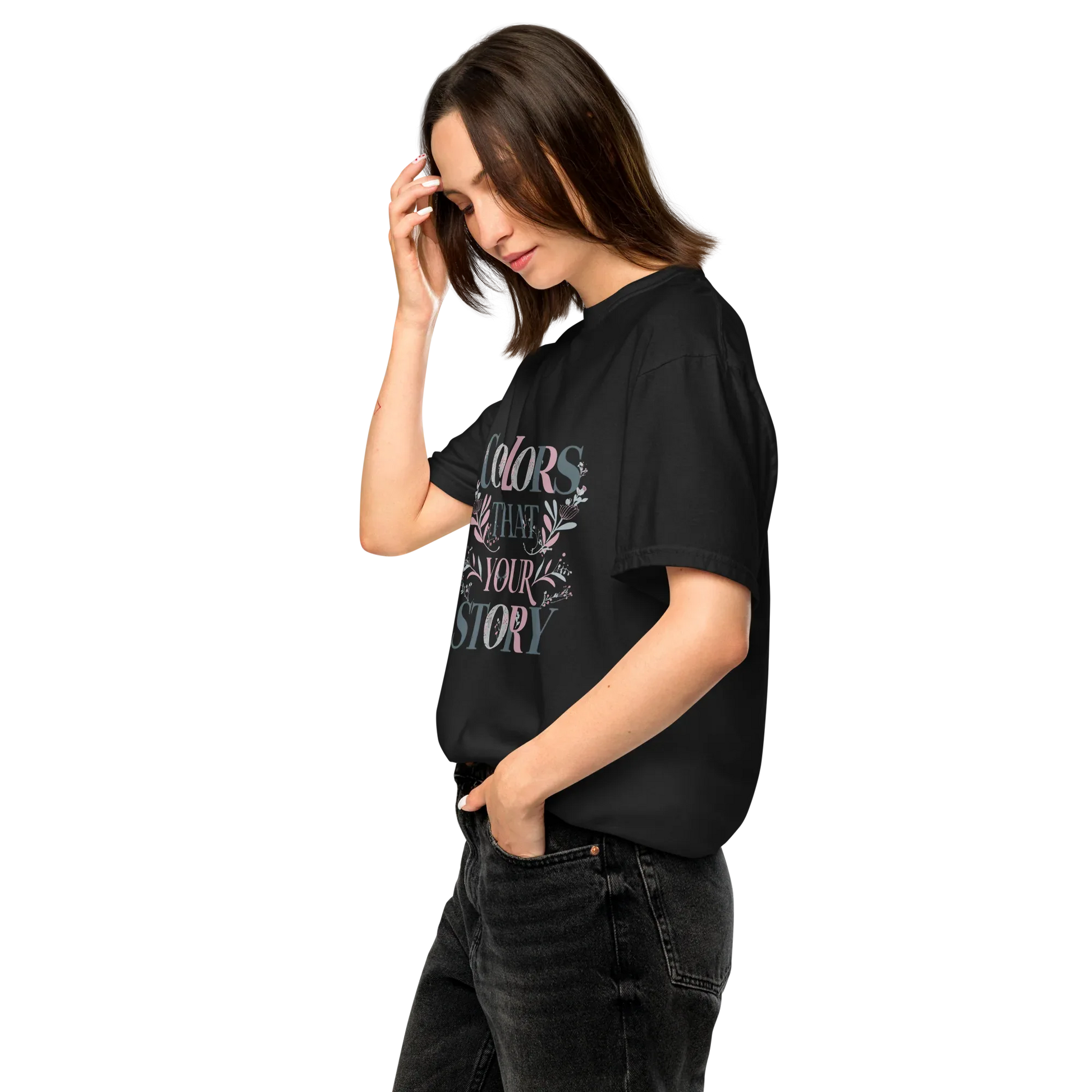 Unisex garment-dyed heavyweight t-shirt | Colors That Your Story - AwRans Clothing