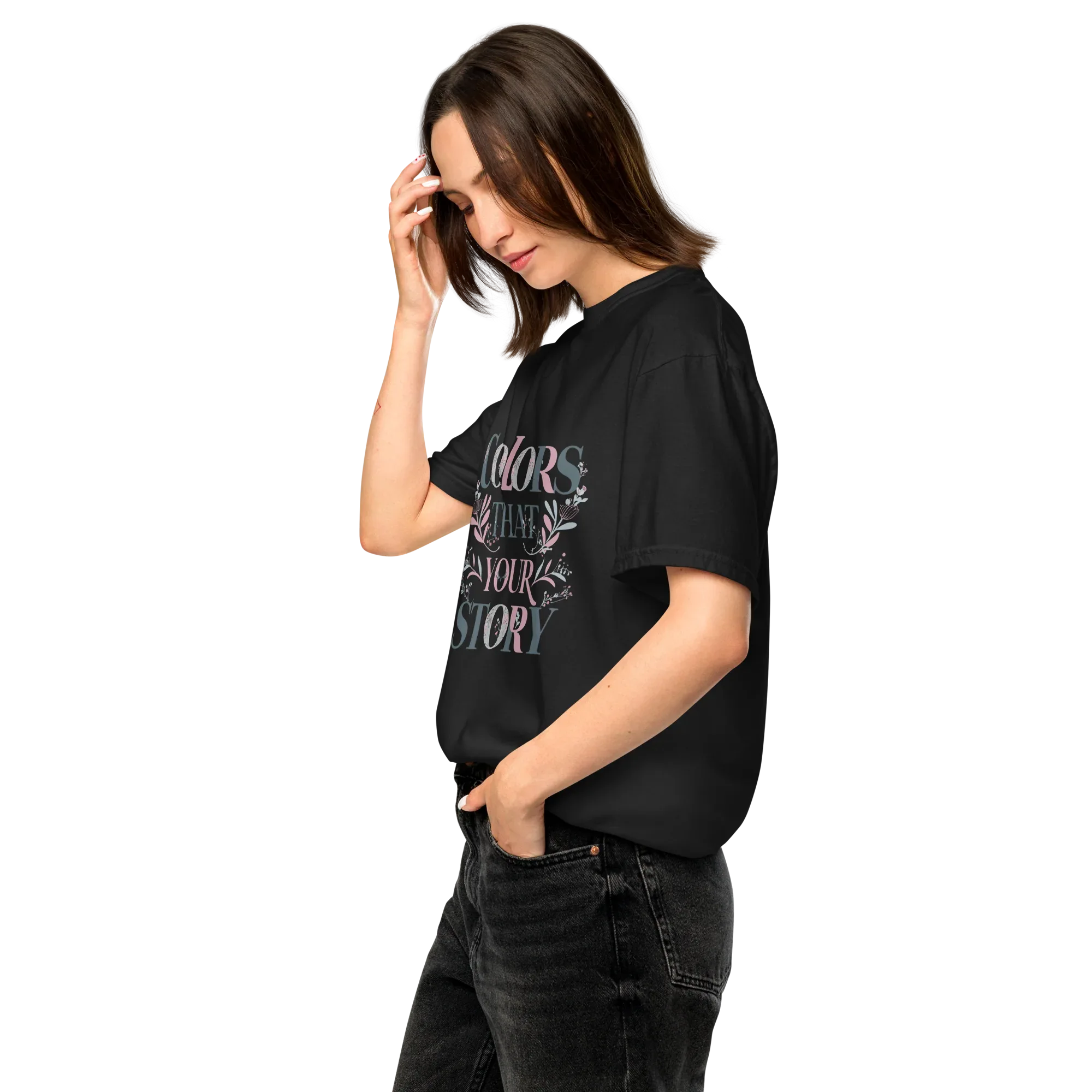 Unisex garment-dyed heavyweight t-shirt | Colors That Your Story - AwRans Clothing